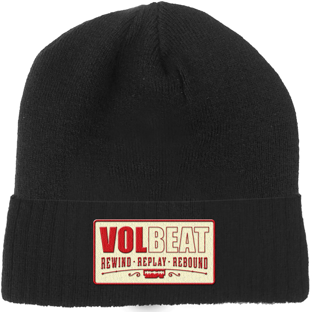 Zimná čiapka Volbeat Rewind,Replay,Rebound
