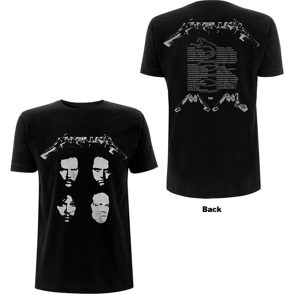 Tričko Metallica - 4 Faces
