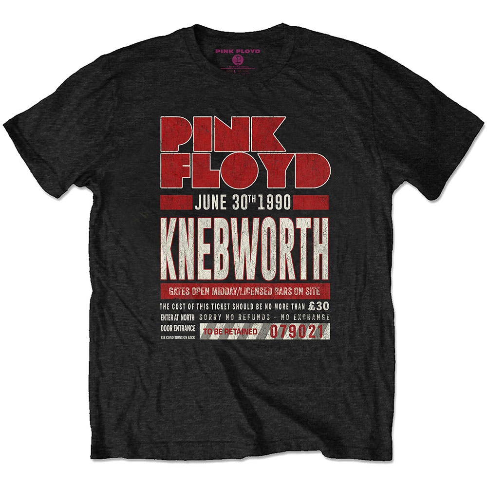Tričko Pink Floyd - Knebworth '90 Red