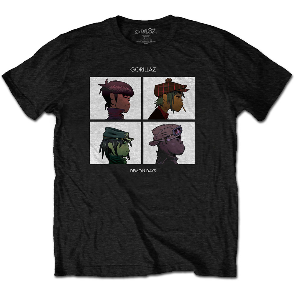 Tričko Gorillaz - Demon Days