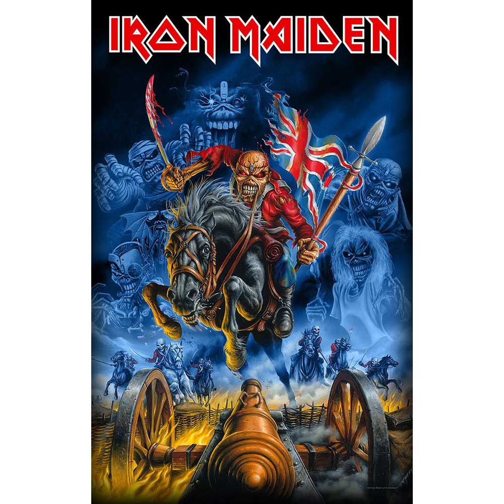 Textilný plagát Iron Maiden - England