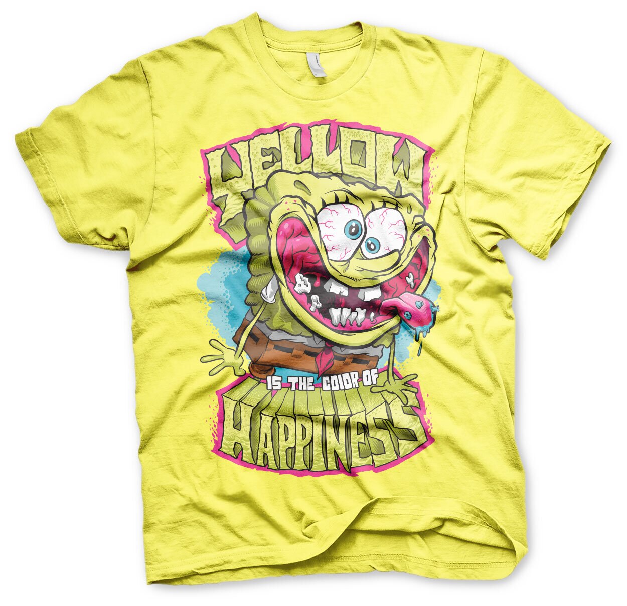 Tričko SpongeBob Squarepants - Yellow Is The Color Of Happiness