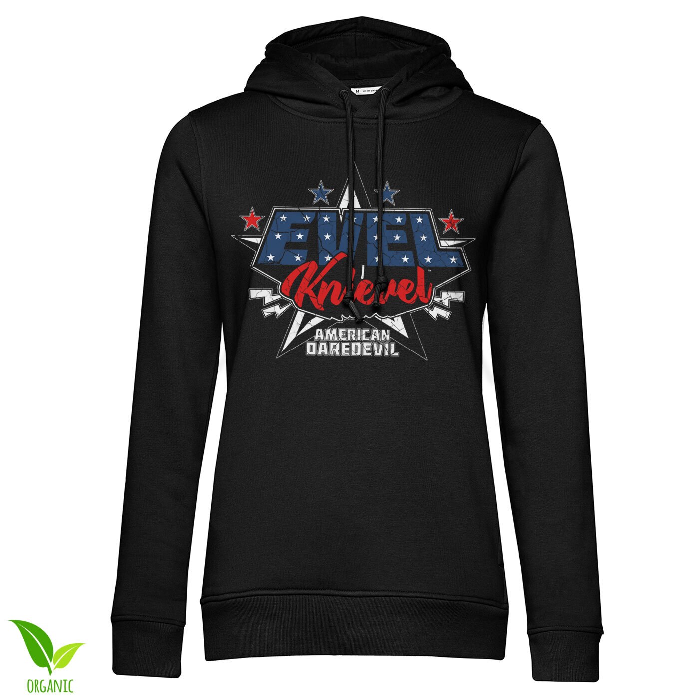 Dámska organic mikina Evel Knievel - American Daredevil