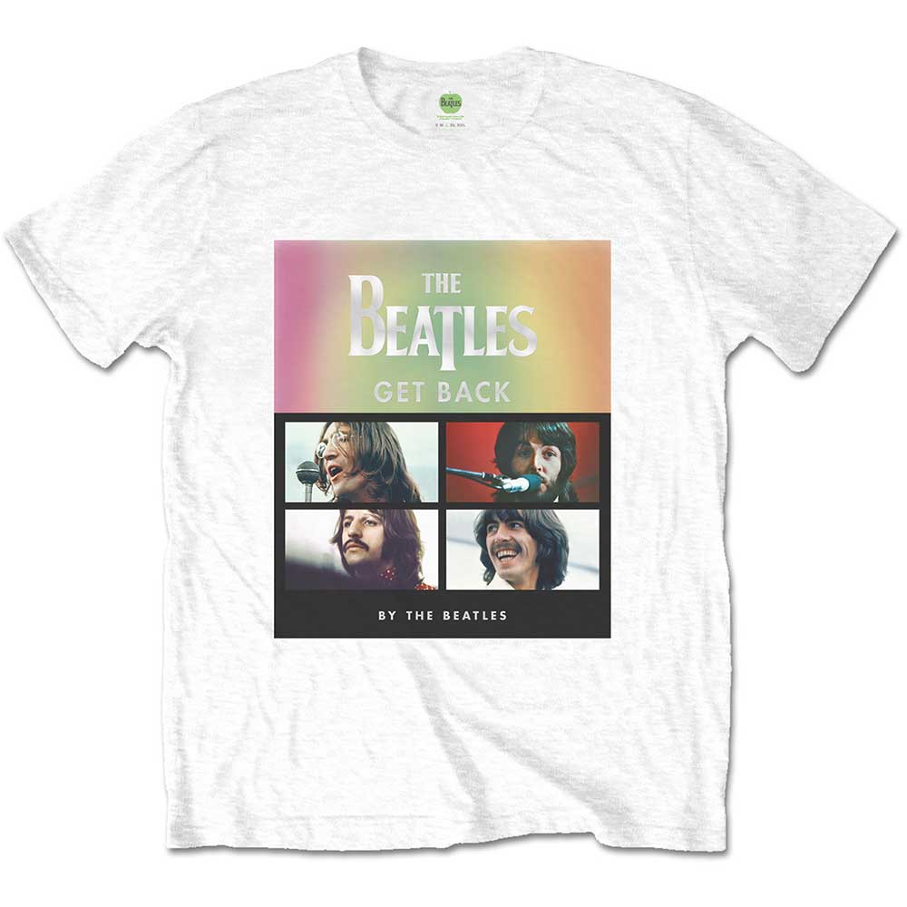 Tričko The Beatles - Album Faces Gradient
