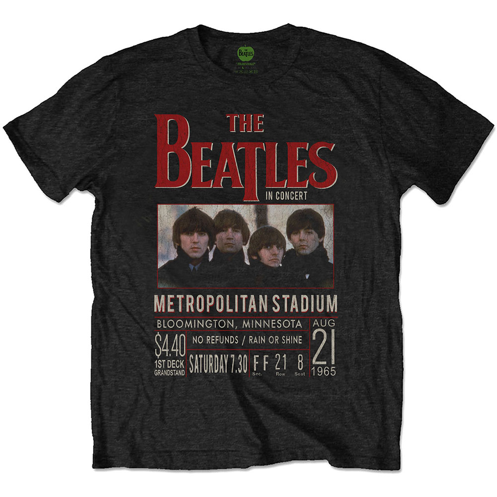 Tričko The Beatles - Minnesota 1965