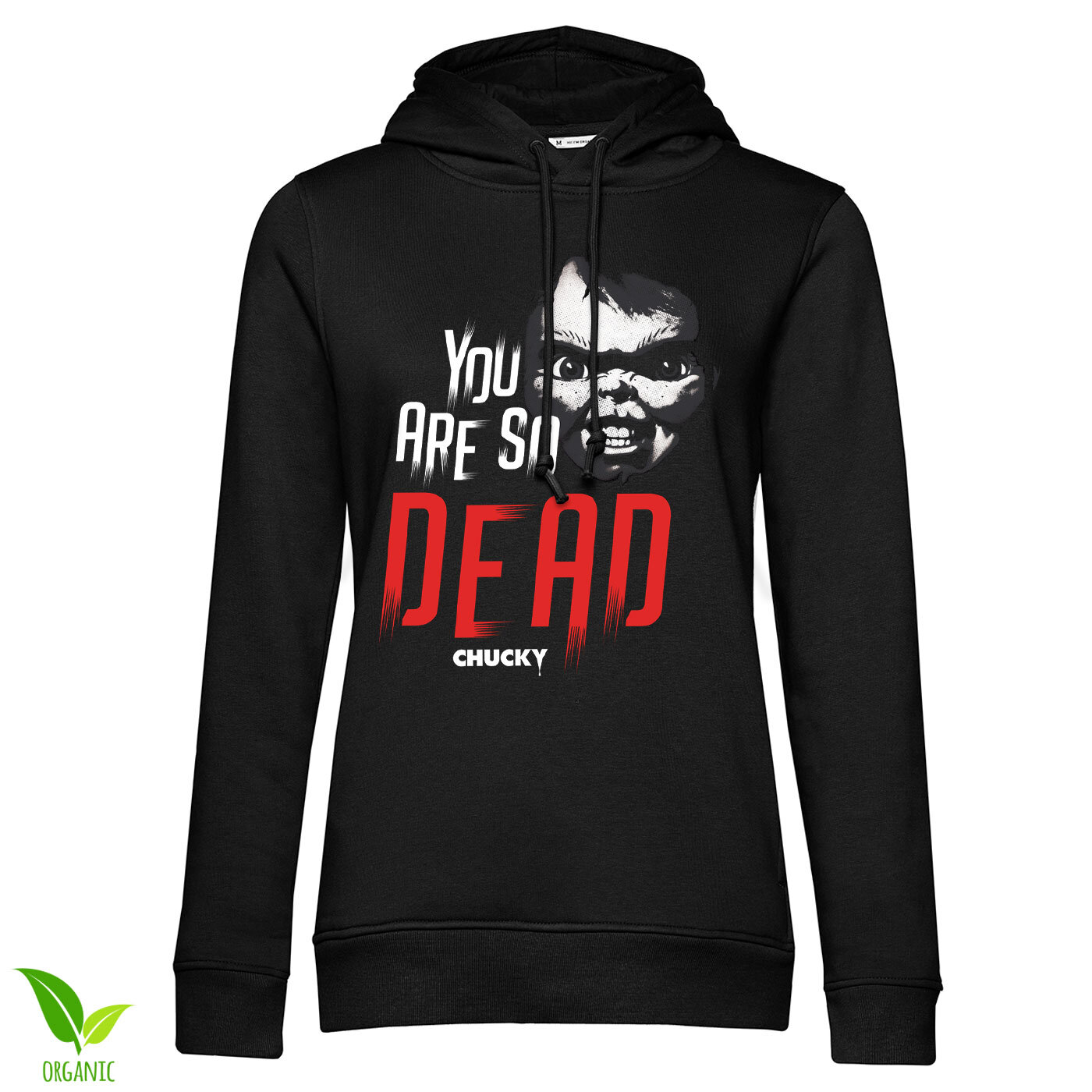 Dámska organic mikina Chucky - You Are So Dead