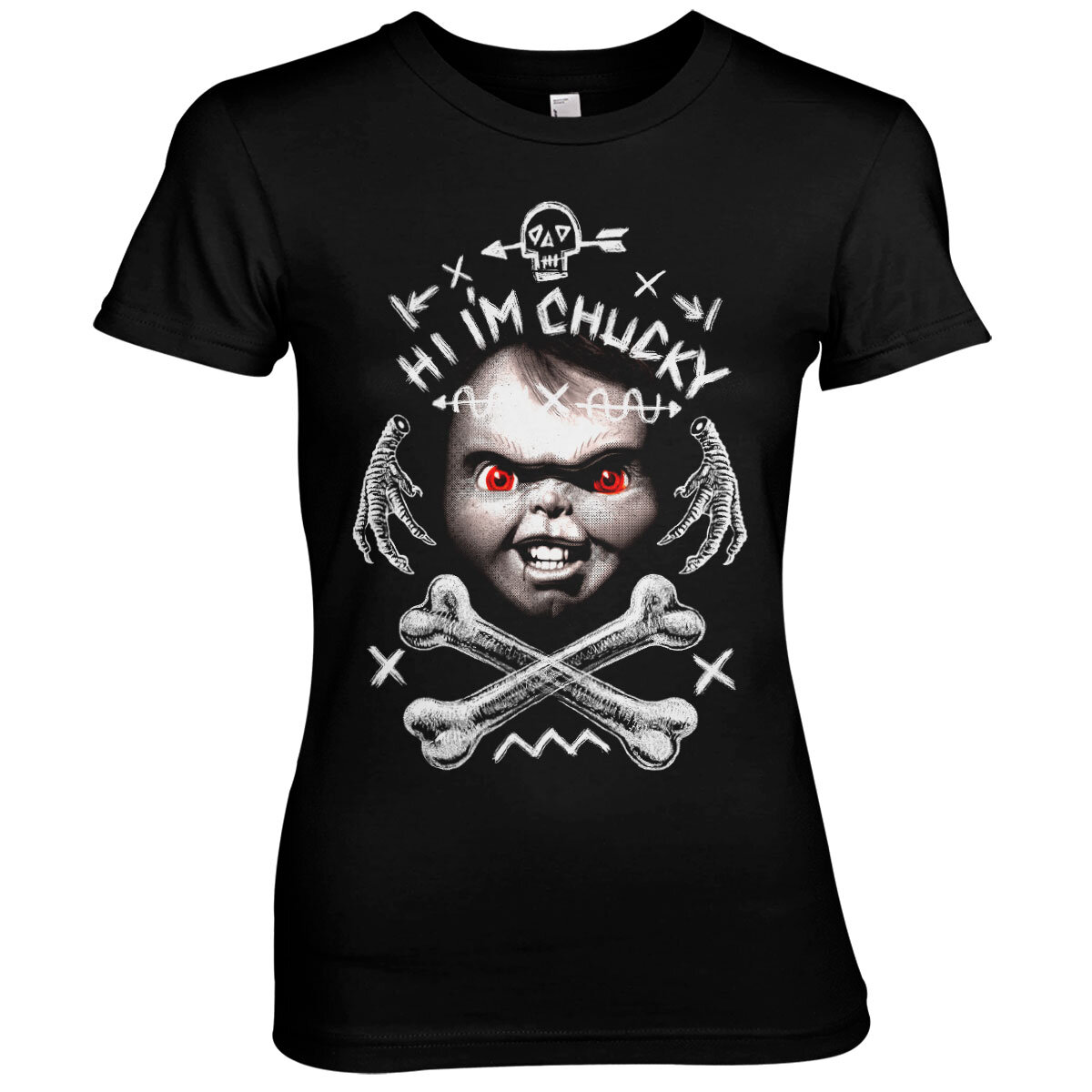 Dámske tričko Chucky - Hi I'm Chucky