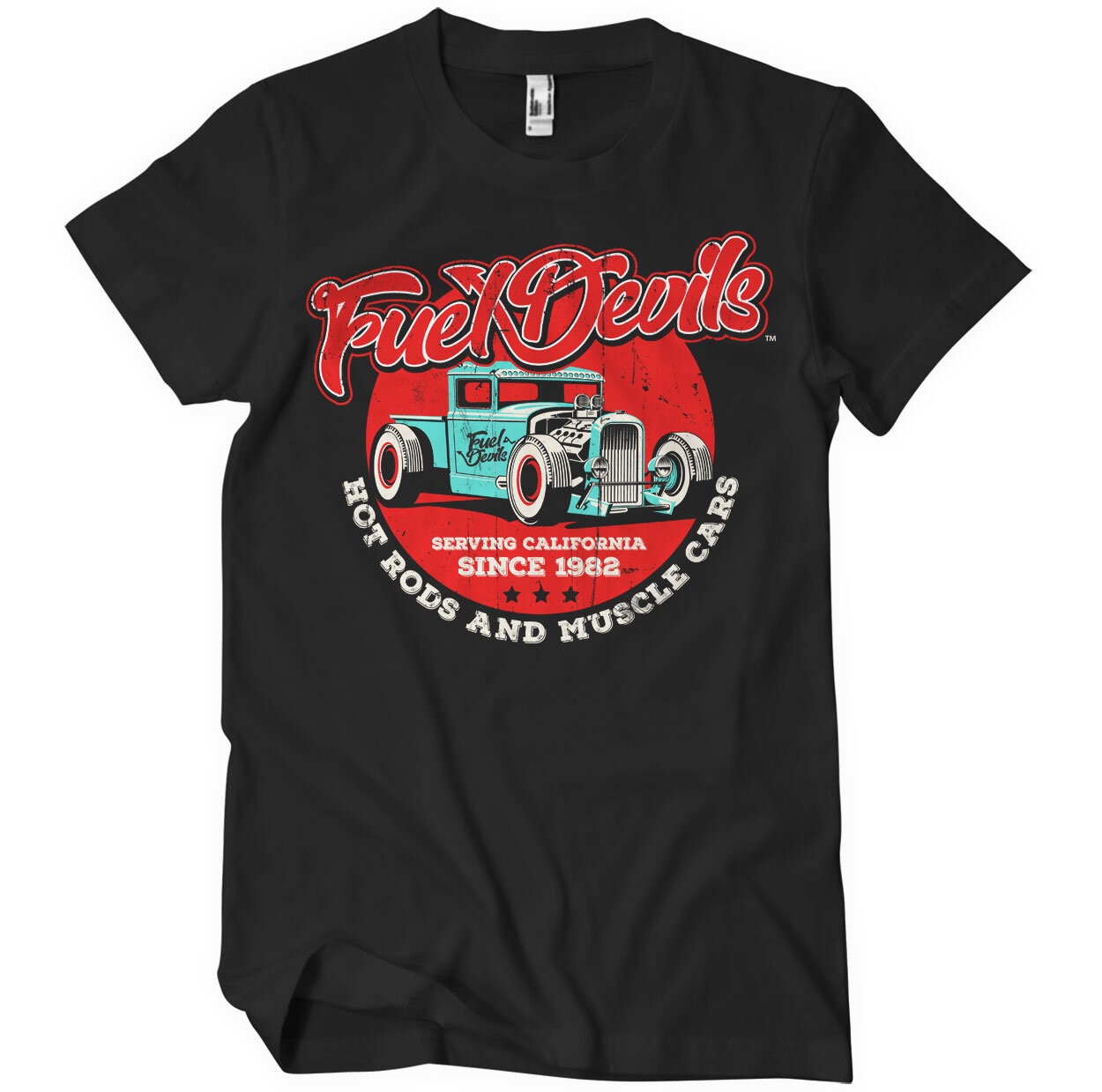 Tričko Fuel Devils - Serving California