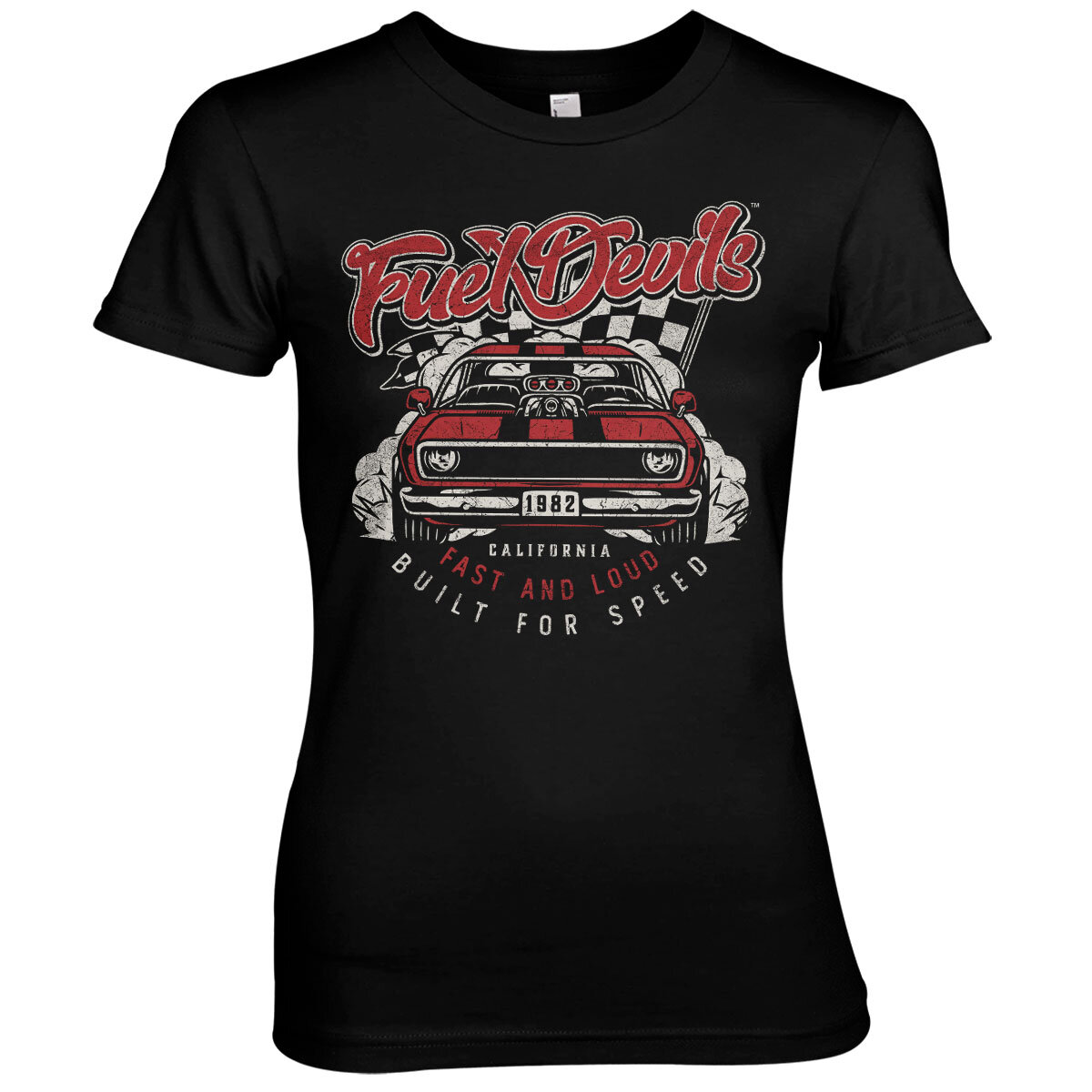 Dámske tričko Fuel Devils - Fast And Loud