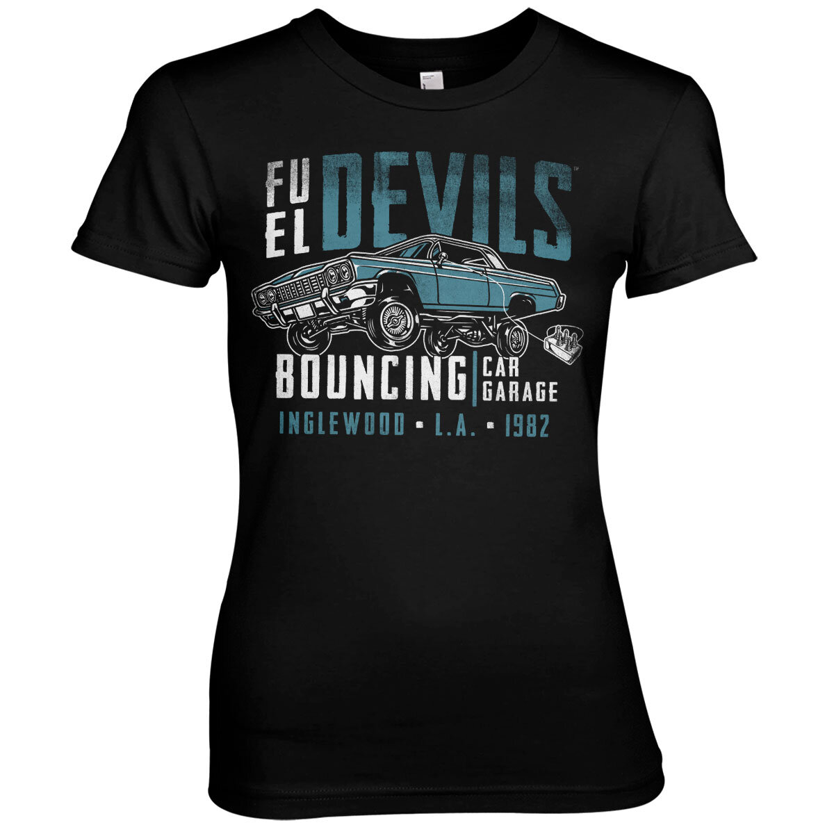 Dámske tričko Fuel Devils Bouncing Garage