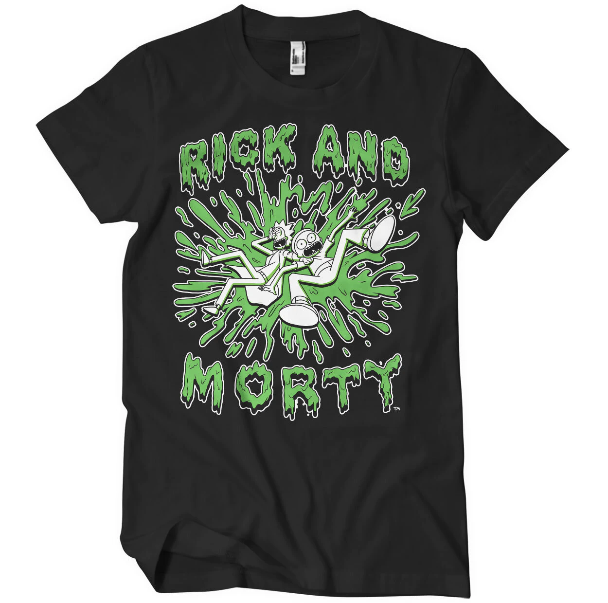 Tričko Rick and Morty - Splash