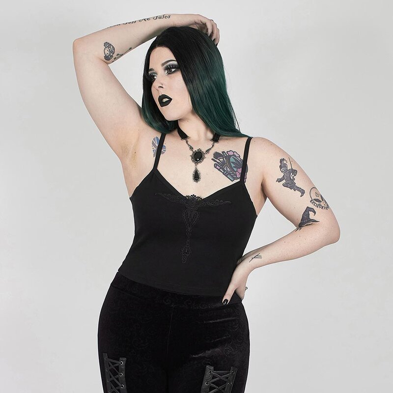 Punk Rave top - Sweet Dreams (Plus size)