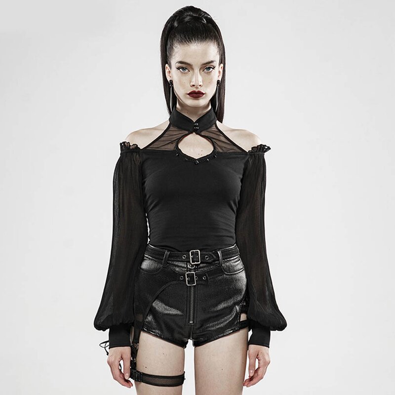 Punk Rave top s dlhým rukávom - Shadows Fall