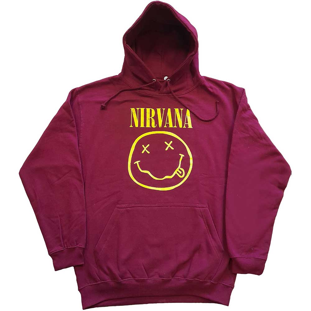 Mikina Nirvana - Yellow Happy Face