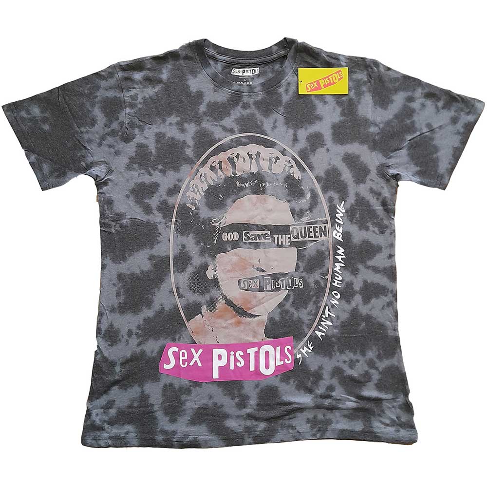 Tričko The Sex Pistols - God Save The Queen (Dip-Dye)