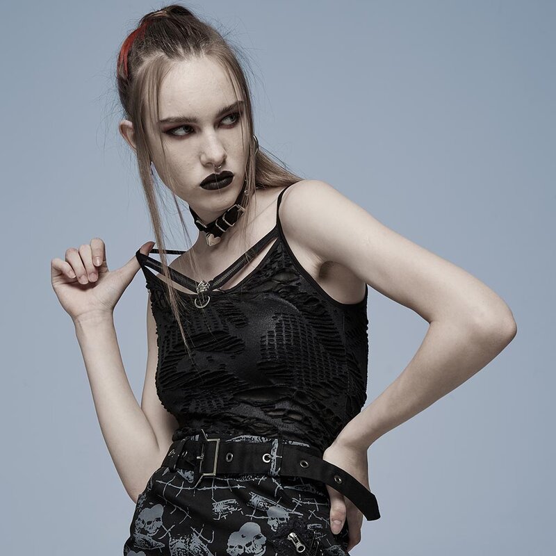 Punk Rave top - Rebel & Romance