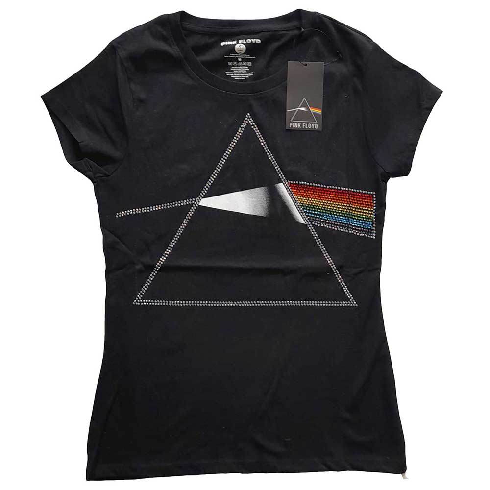 Dámske tričko Pink Floyd - Dark Side of the Moon (Diamante)