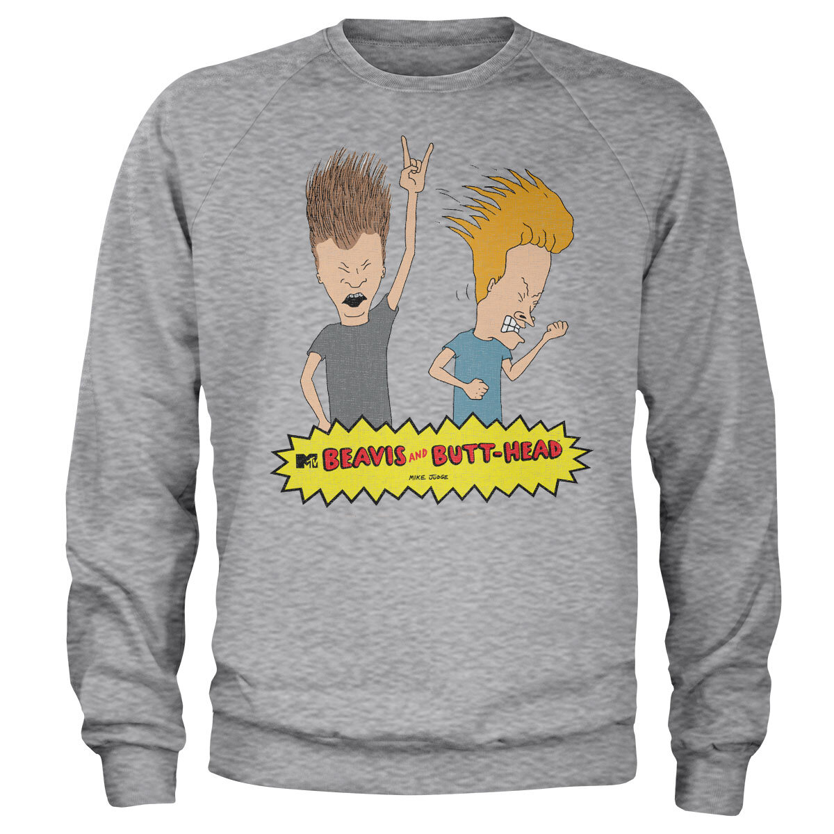 Sweatshirt Beavis and Butt-Head - Headbanging