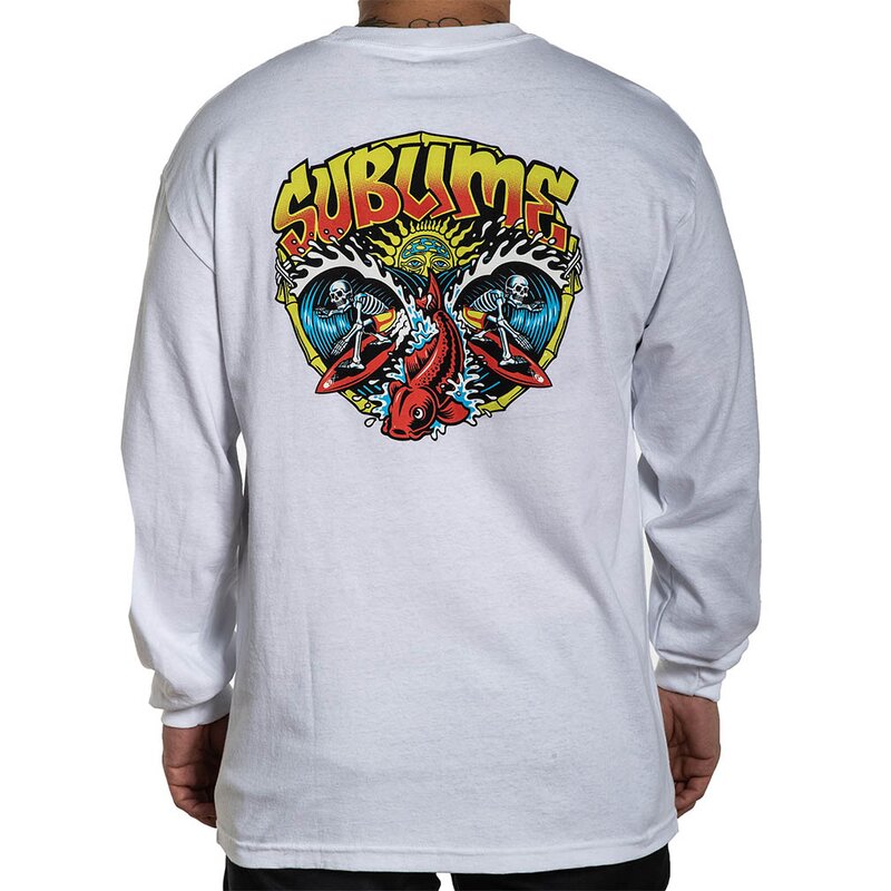 Pánske tričko s dlhým rukávom Sullen X Sublime - Badfish