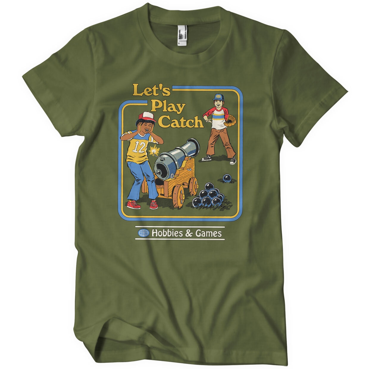 Tričko Steven Rhodes - Let's Play Catch