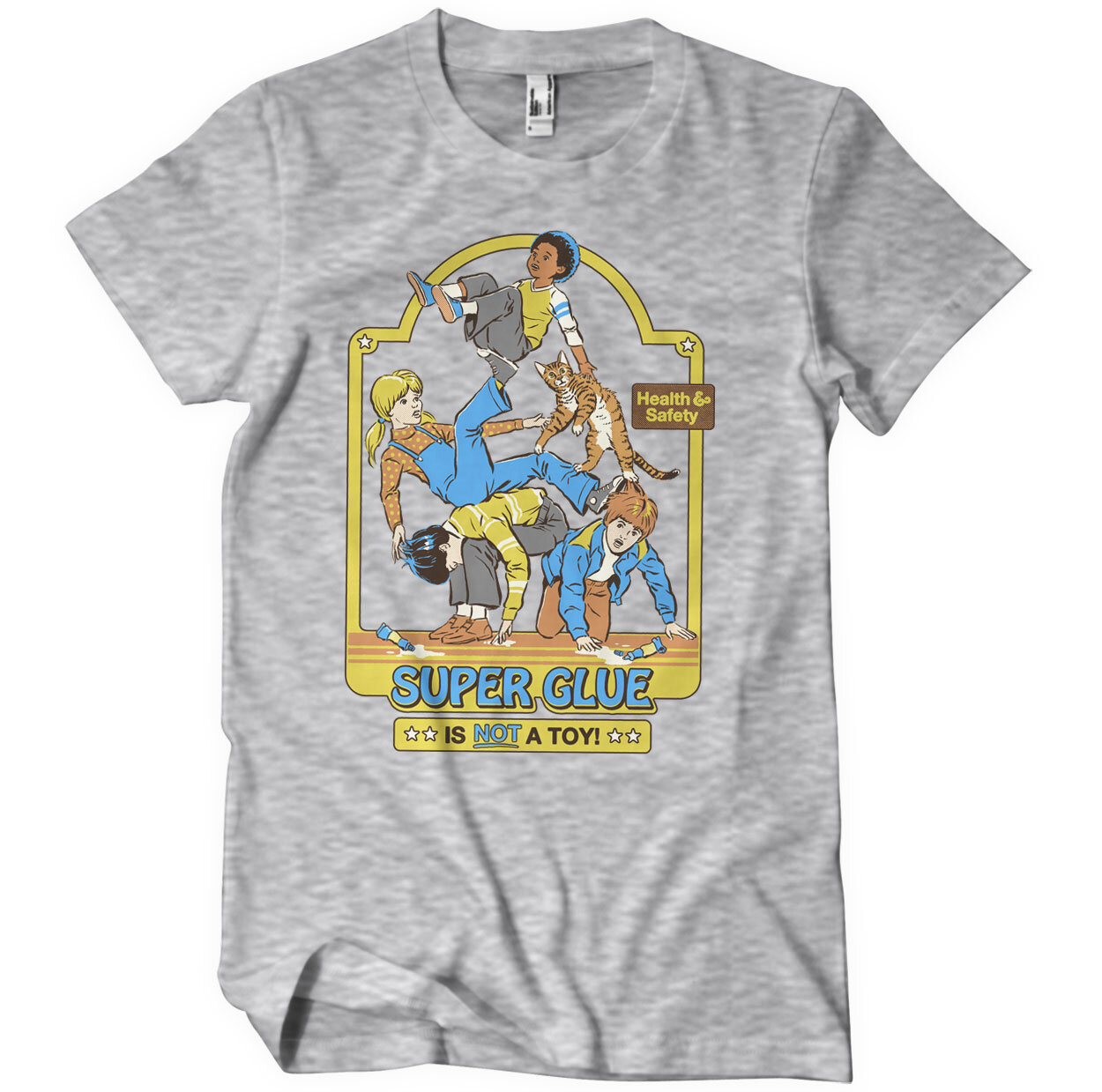 Tričko Steven Rhodes - Super Glue Is Not A Toy