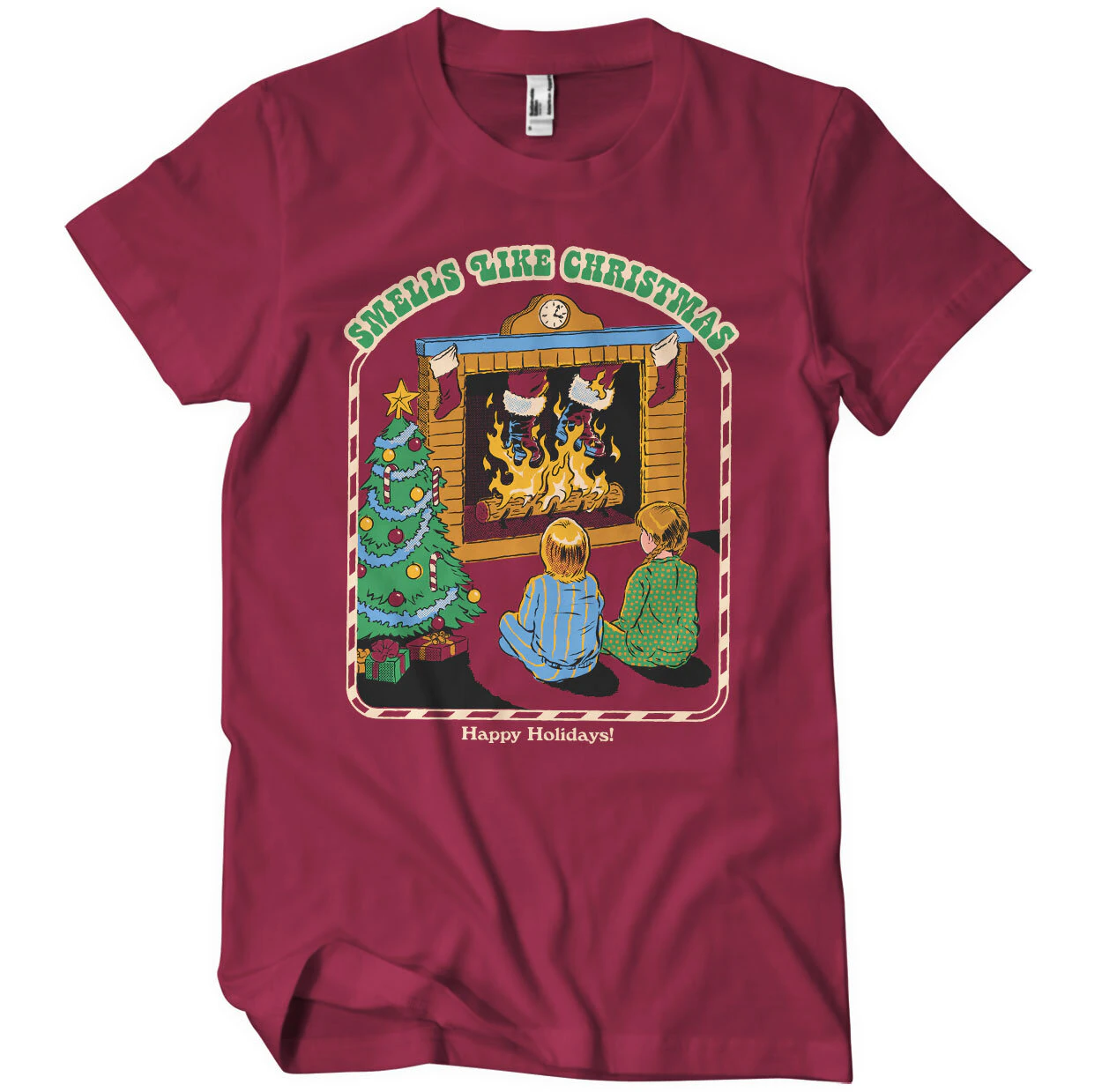Tričko Steven Rhodes - Smells Like Christmas