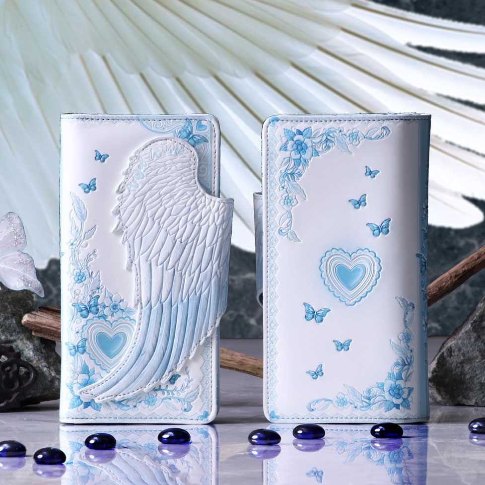 Dámska peňaženka - White Angel Wings