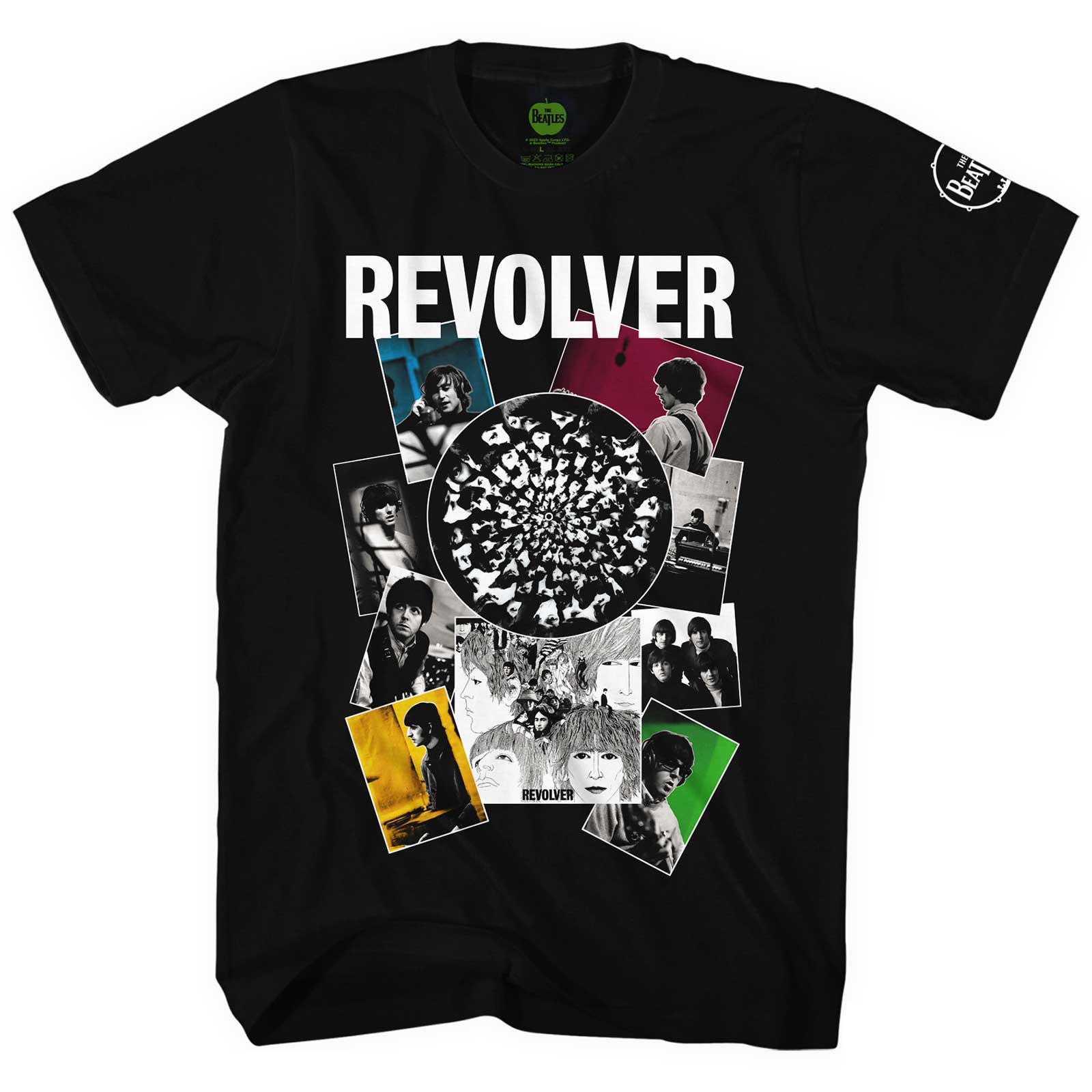 Tričko The Beatles - Revolver Montage