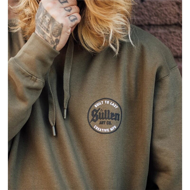 Mikina Sullen - Mfg Solid (Zelená)