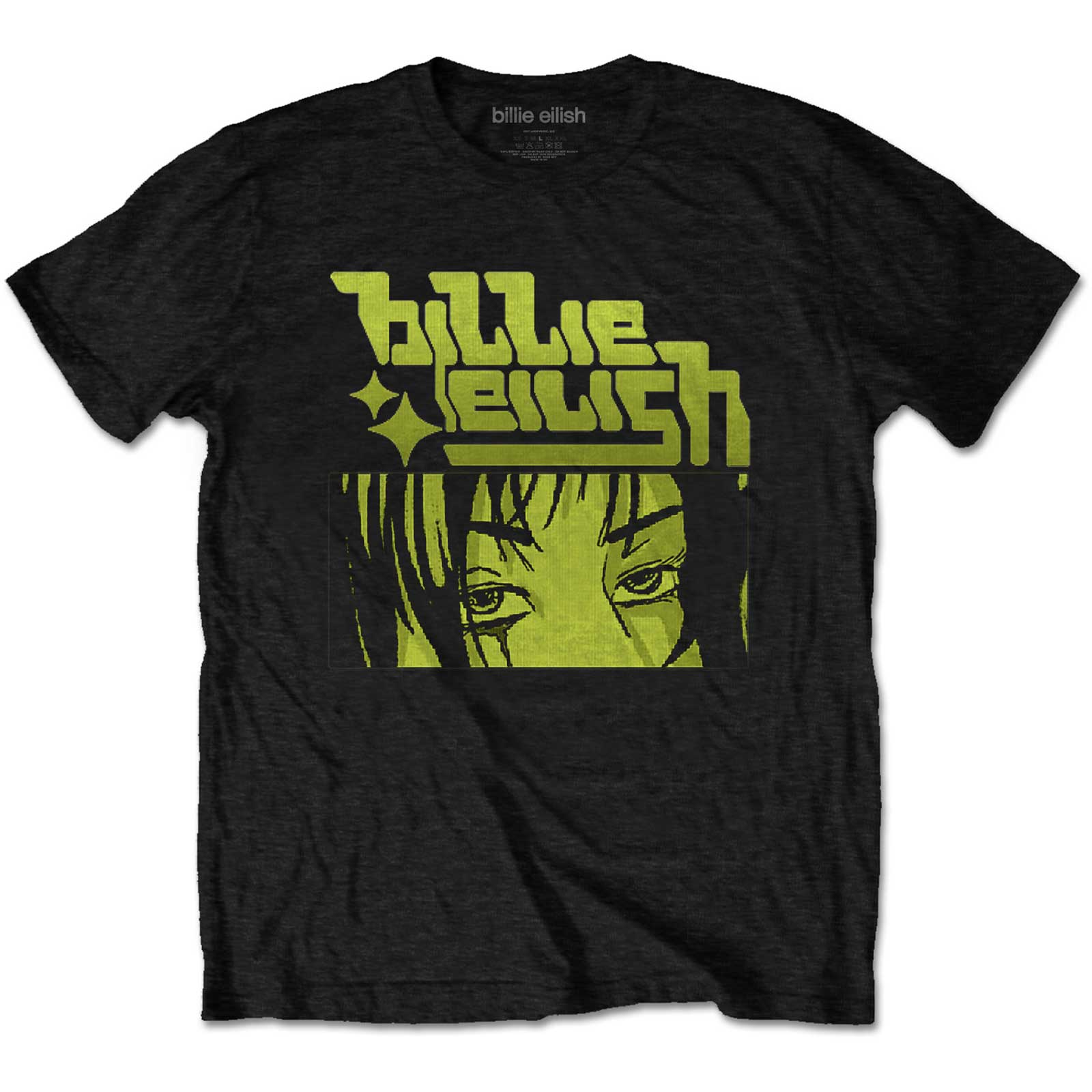 Tričko Billie Eilish - Anime Logo