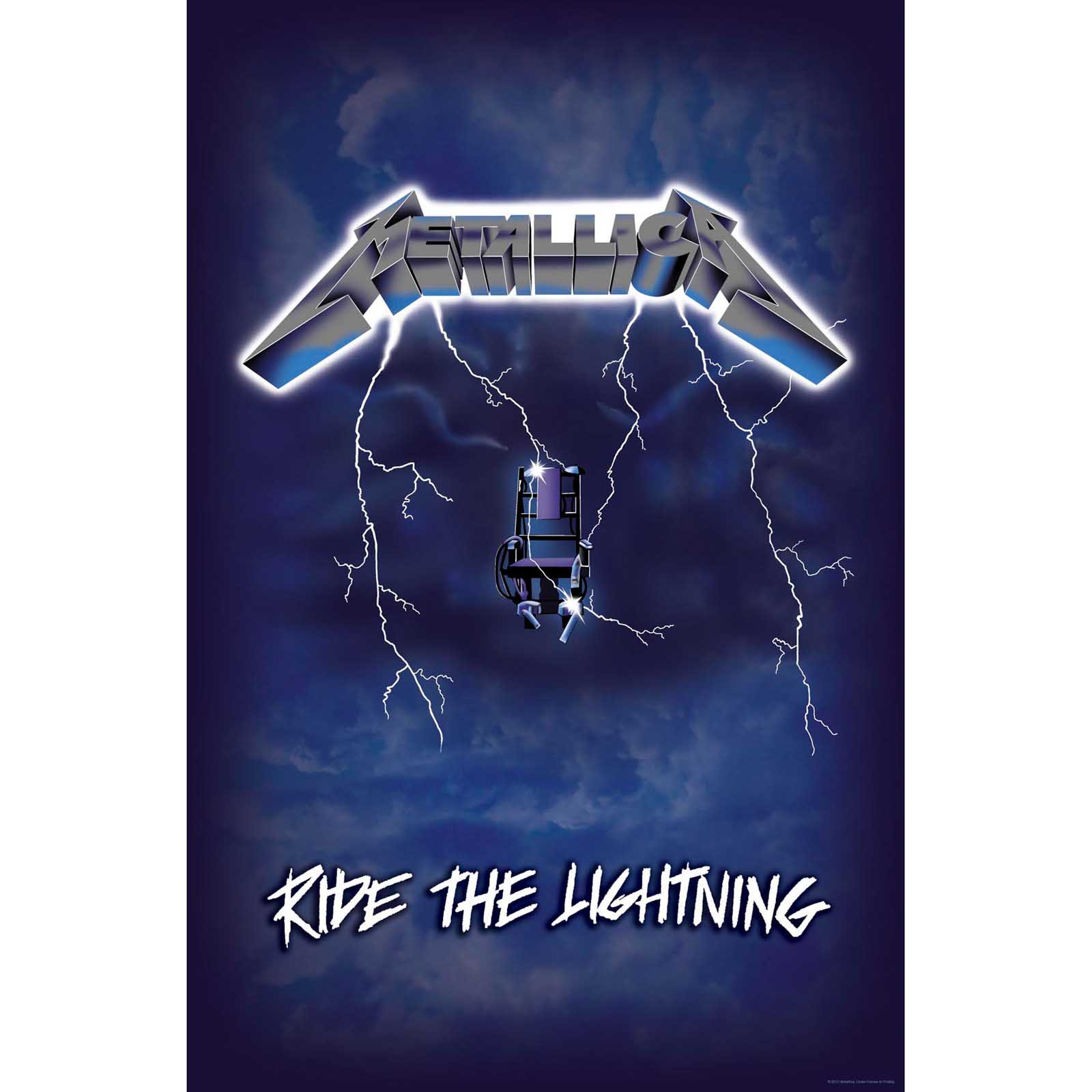 Textilny plagát Metallica - Ride the Lightning