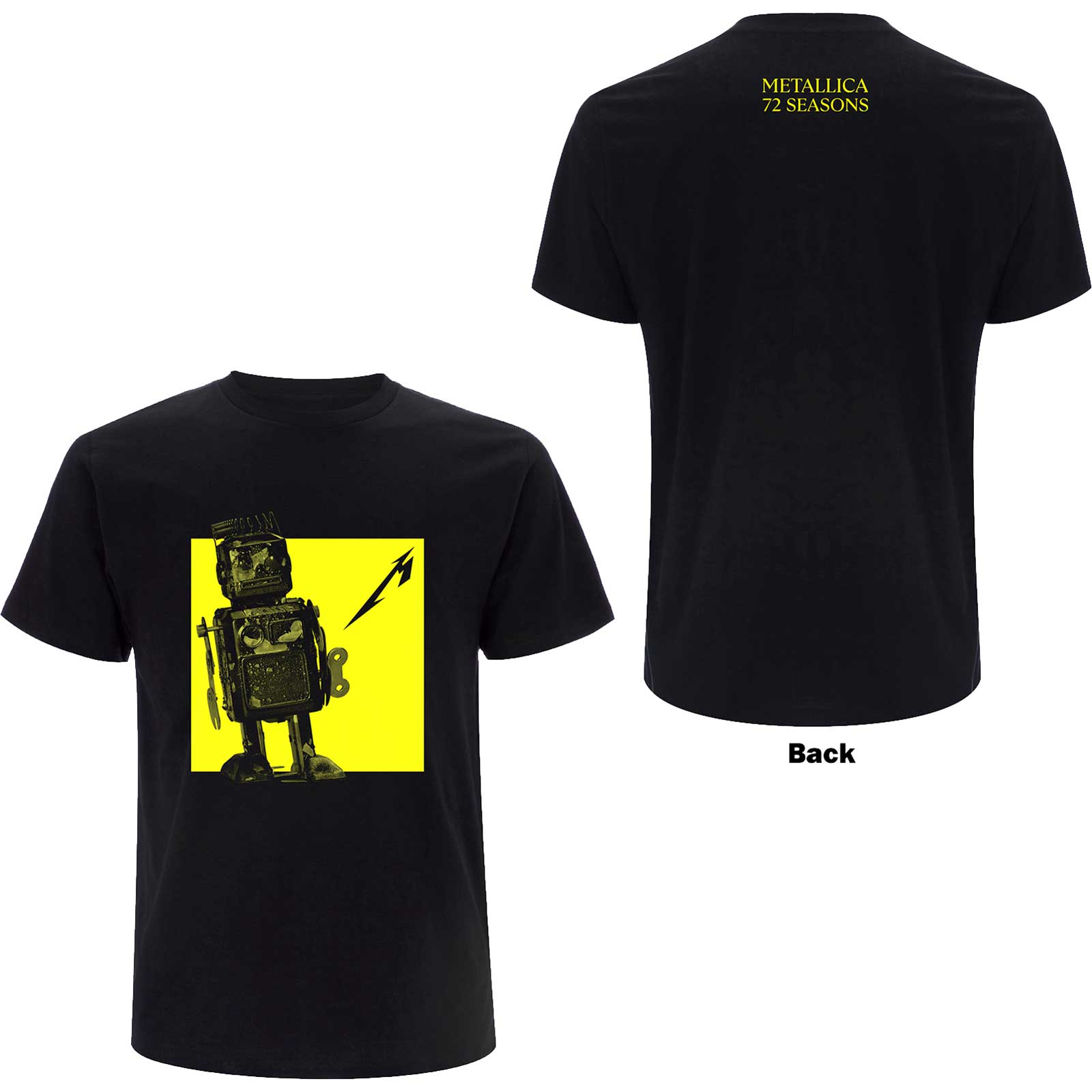 Tričko Metallica - 72 Seasons Burnt Robot (Back Print)
