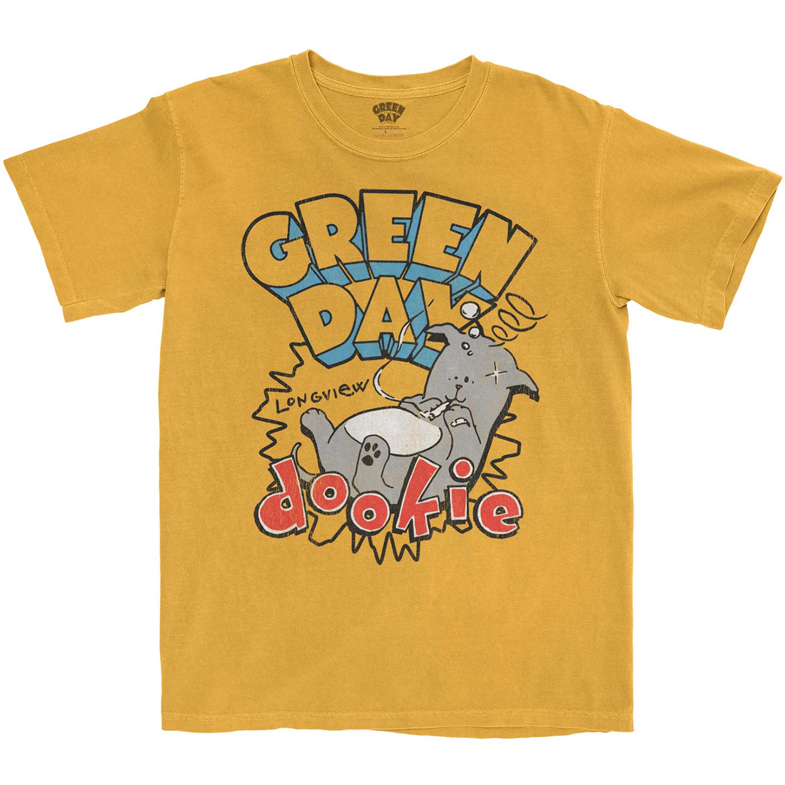 ECO tričko Green Day - Dookie Longview