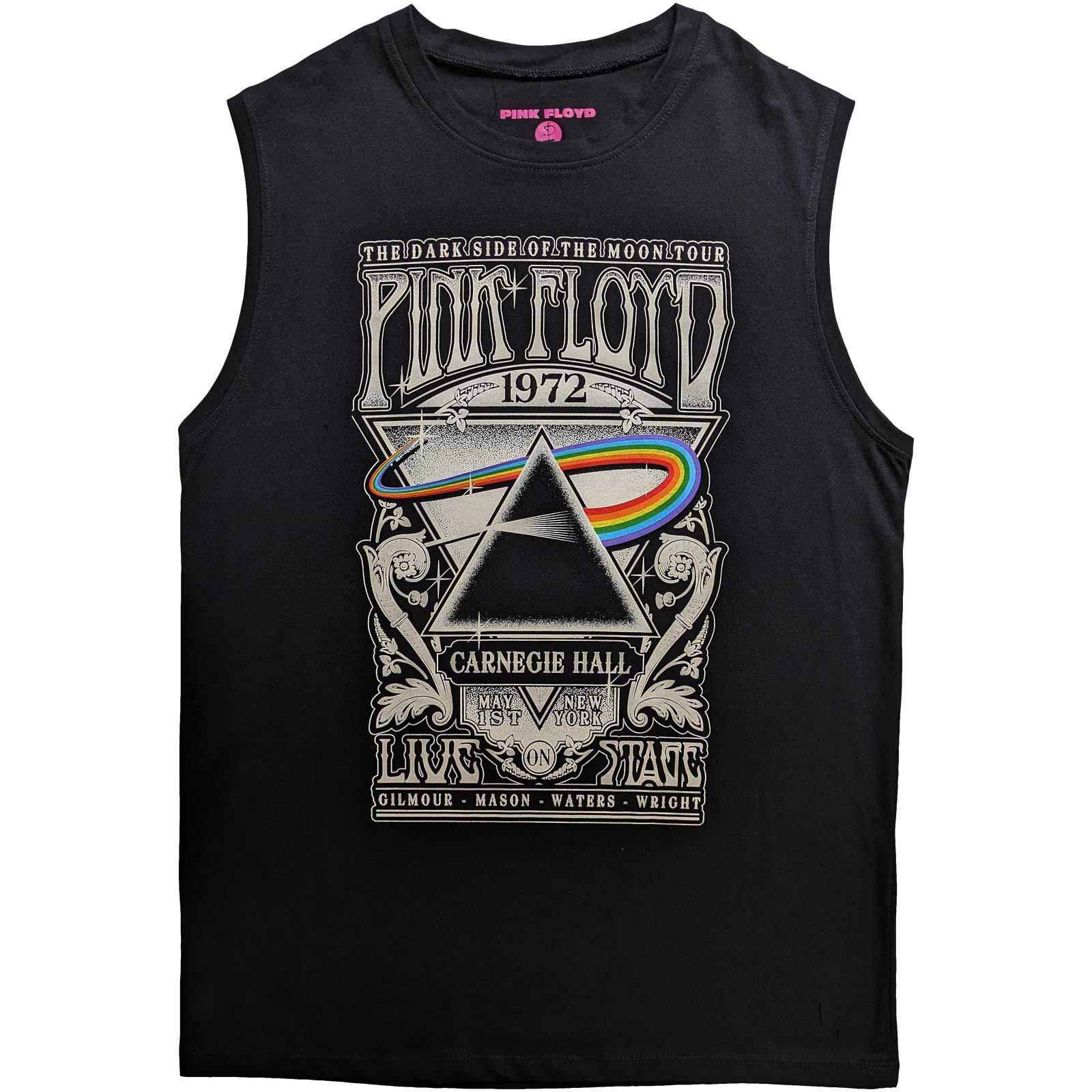 Tričko bez rukávov Pink Floyd - Carnegie Hall Poster
