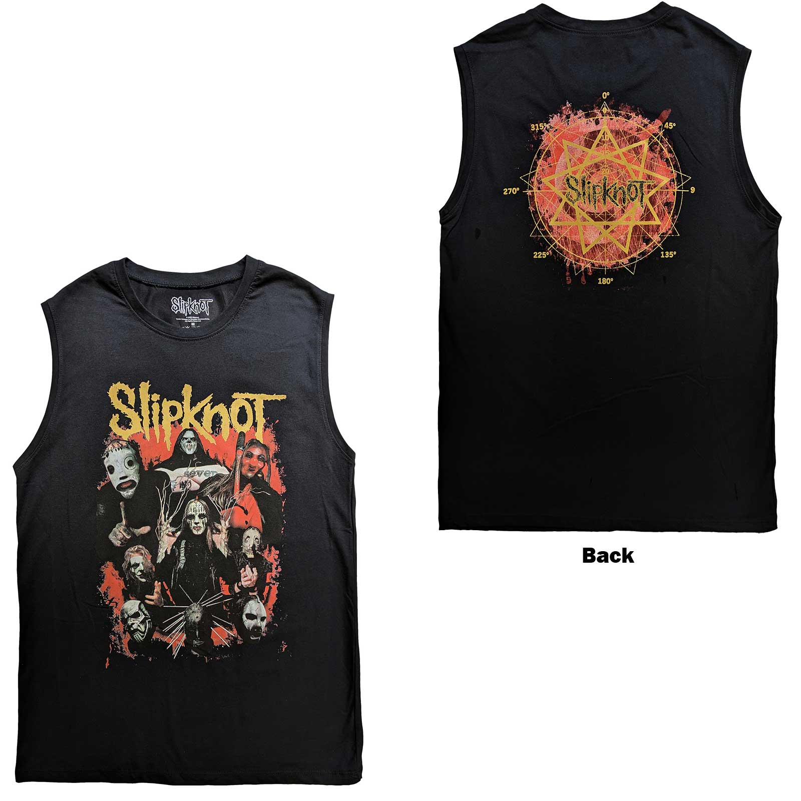 Tričko bez rukávov Slipknot - Come Play Dying (Back Print)