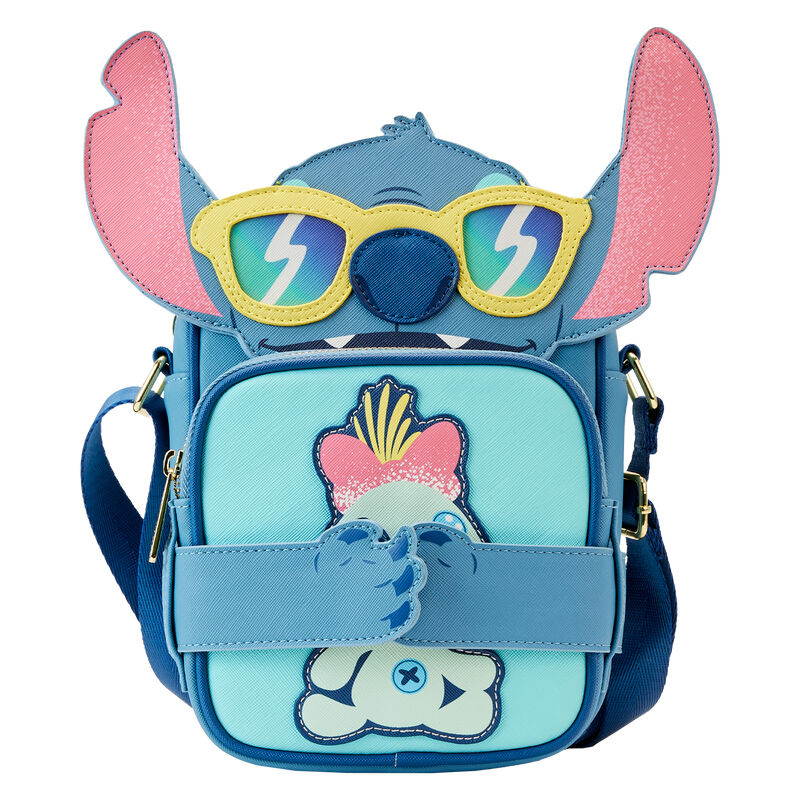 Mini taška Loungefly - Disney - Lilo and Stitch - Stitch Beach day