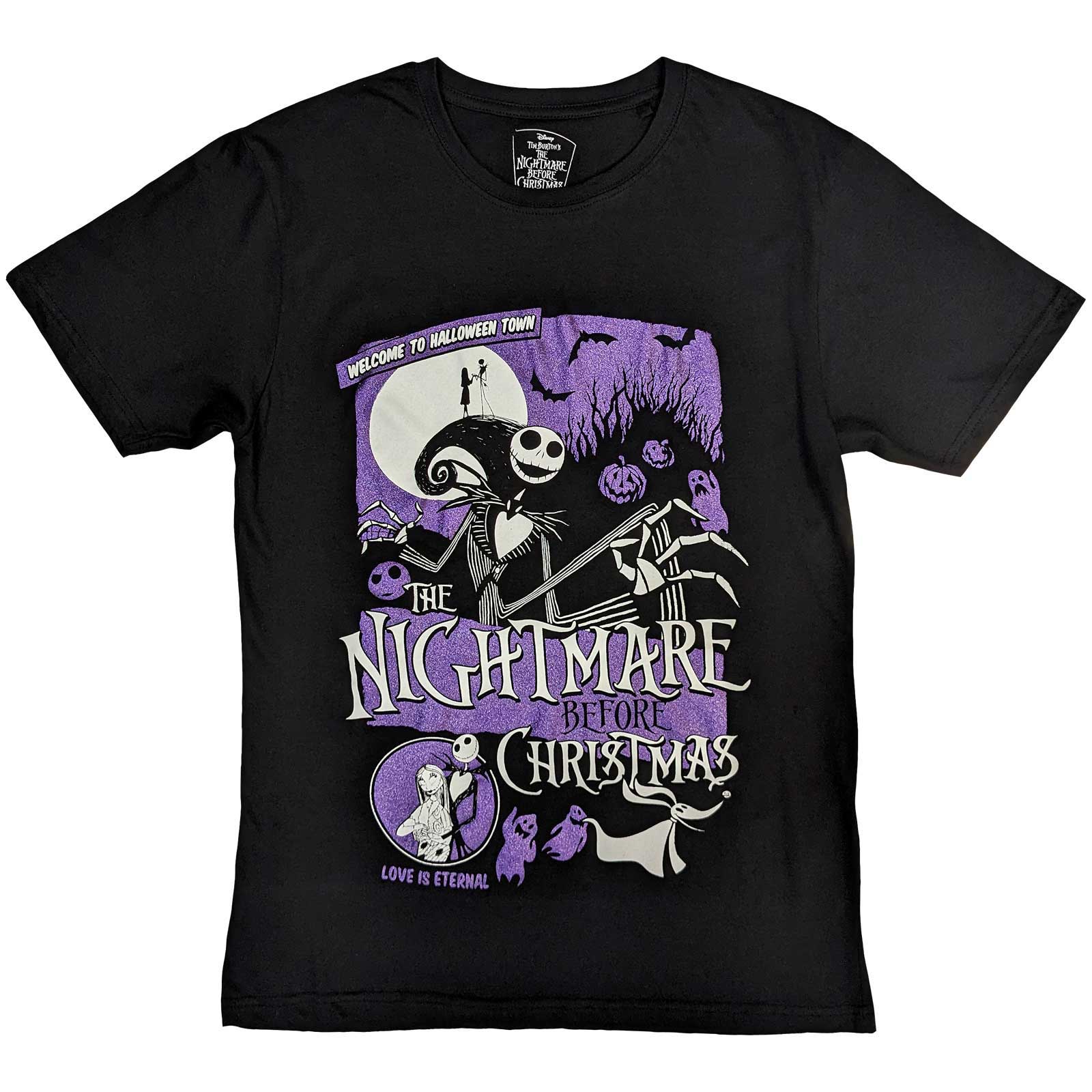 Tričko The Nightmare Before Christmas - Welcome To Halloween Town