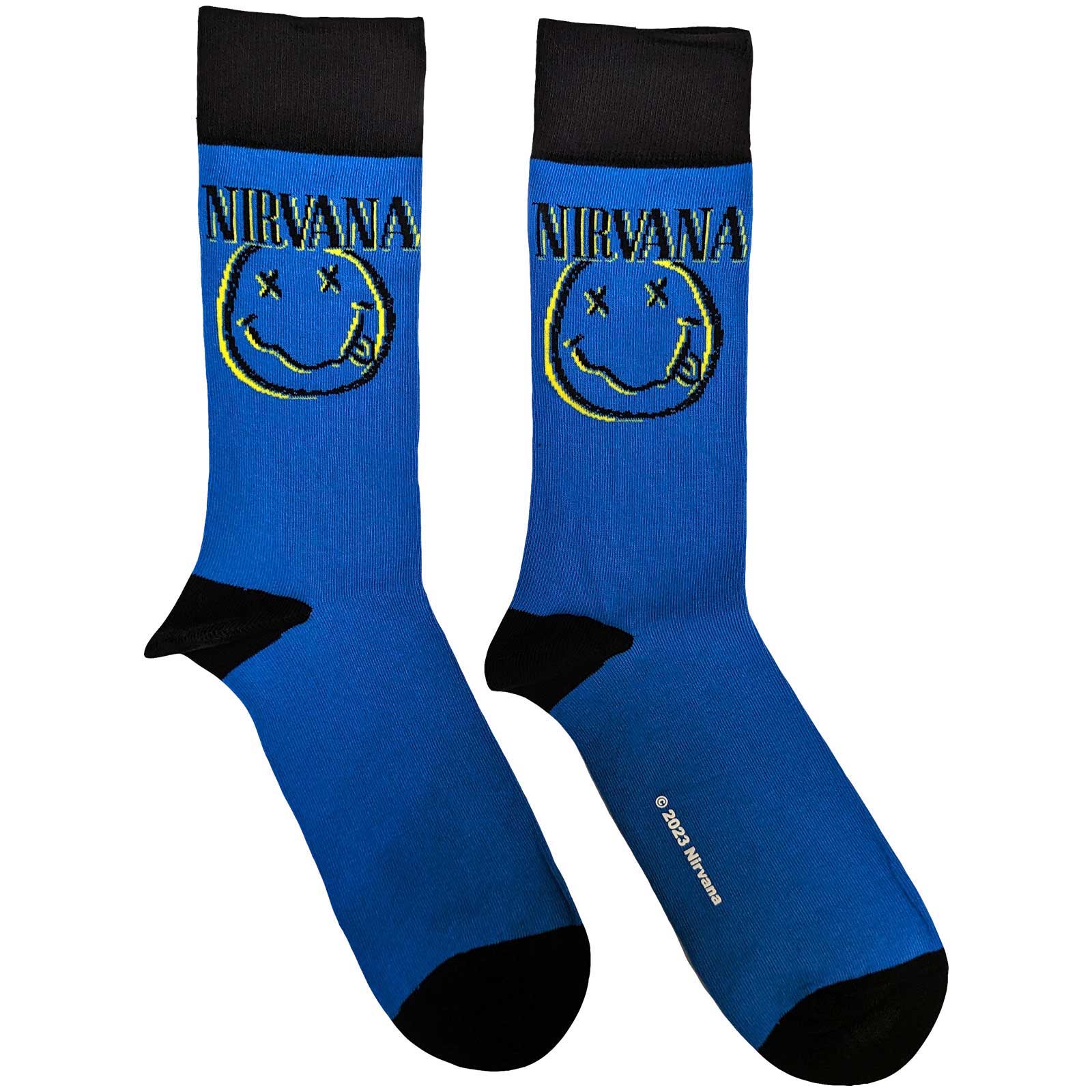 Ponožky Nirvana - Inverse Happy Face