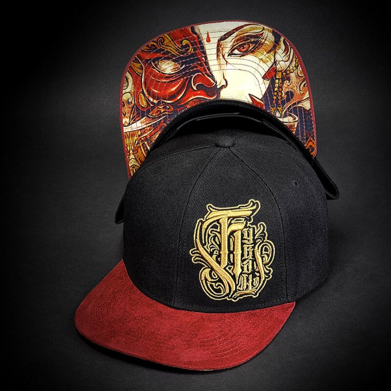 Snapback šiltovka Hyraw - Oni Flat Brim