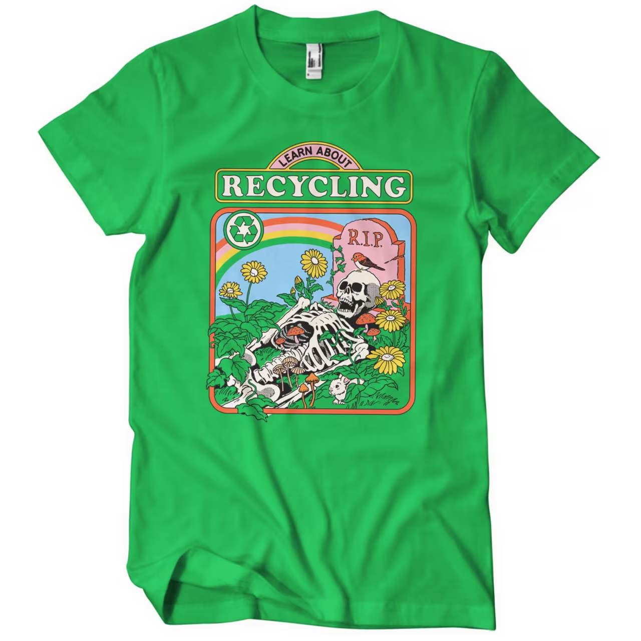 Tričko Steven Rhodes - Learn About Recycling