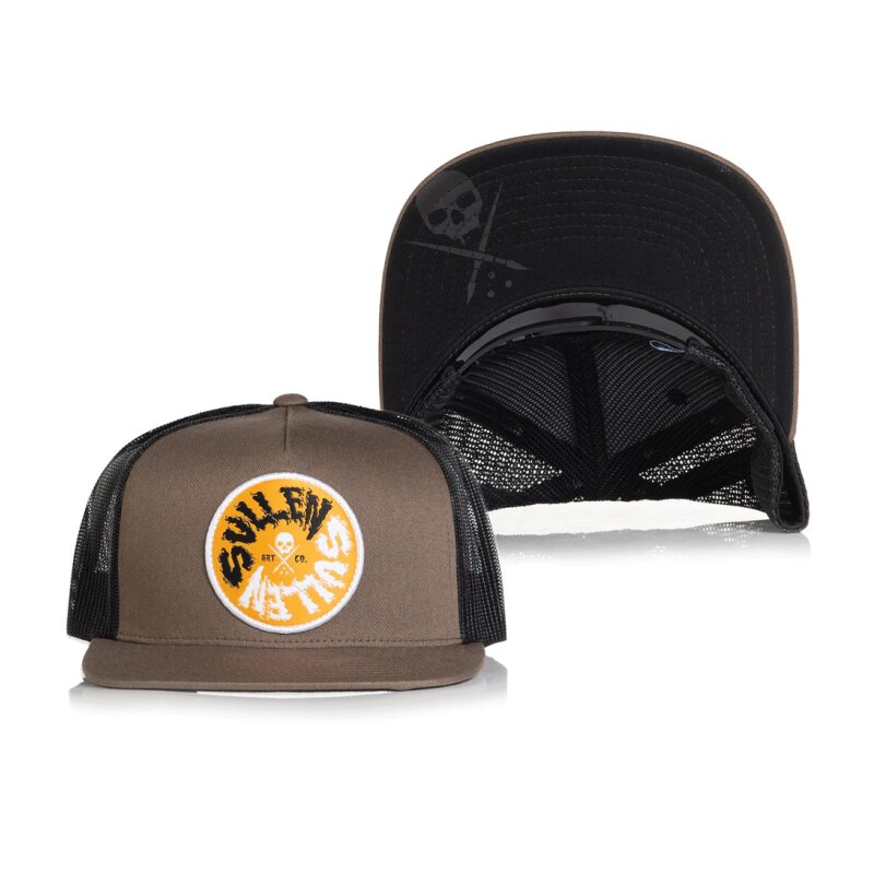 Trucker šiltovka Sullen - Spun Out Brown/black