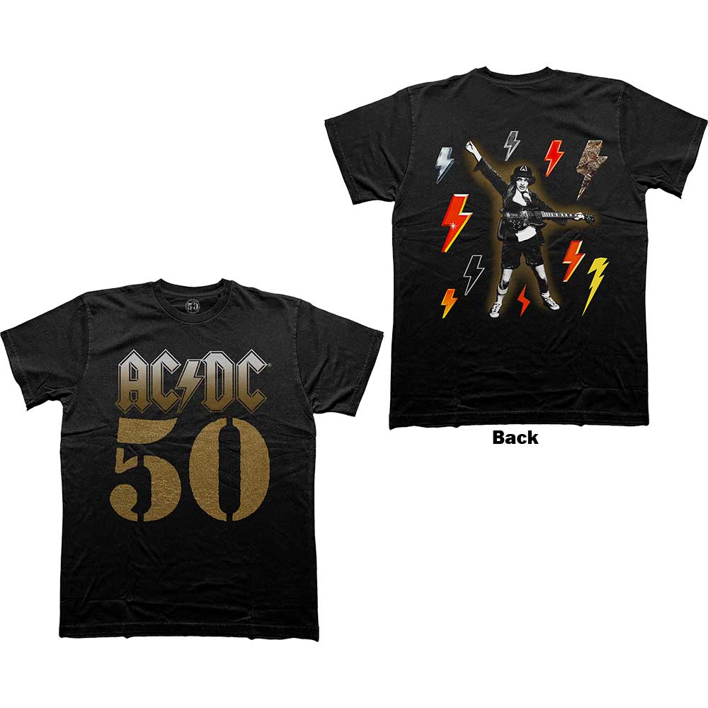 Tričko AC/DC - Bolt Array (Back Print)