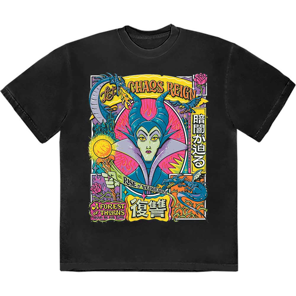 Tričko Maleficent - Sleeping Beauty - Let Chaos Reign