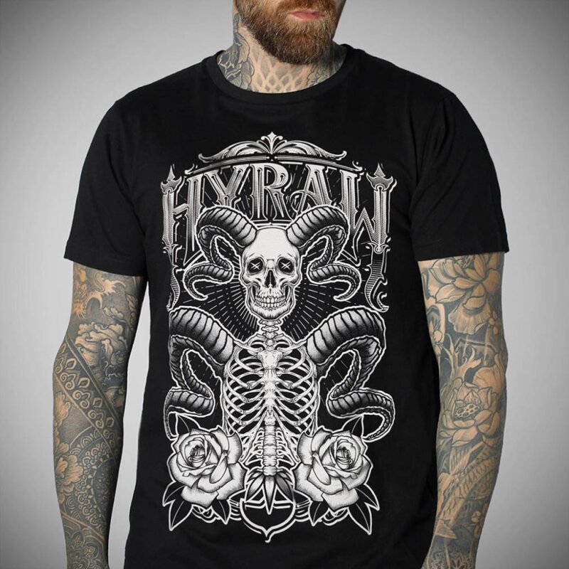Tričko Hyraw - Skeleton