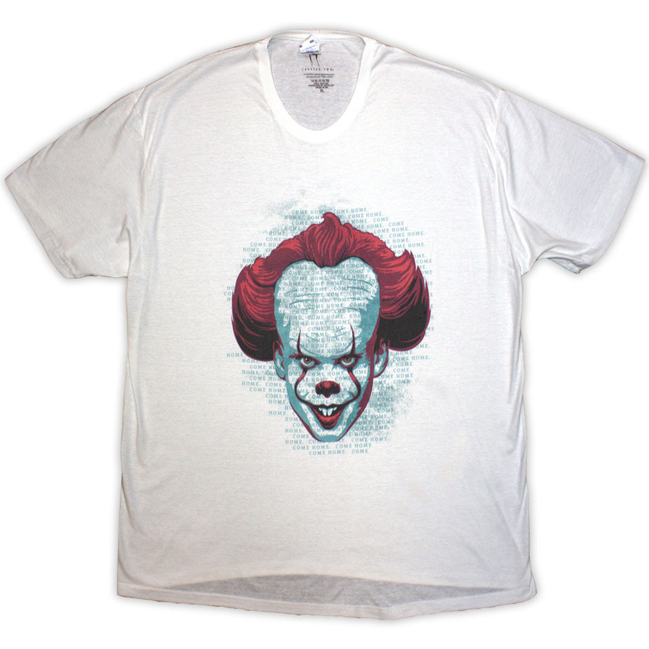 Tričko IT - Pennywise Come Home (White)