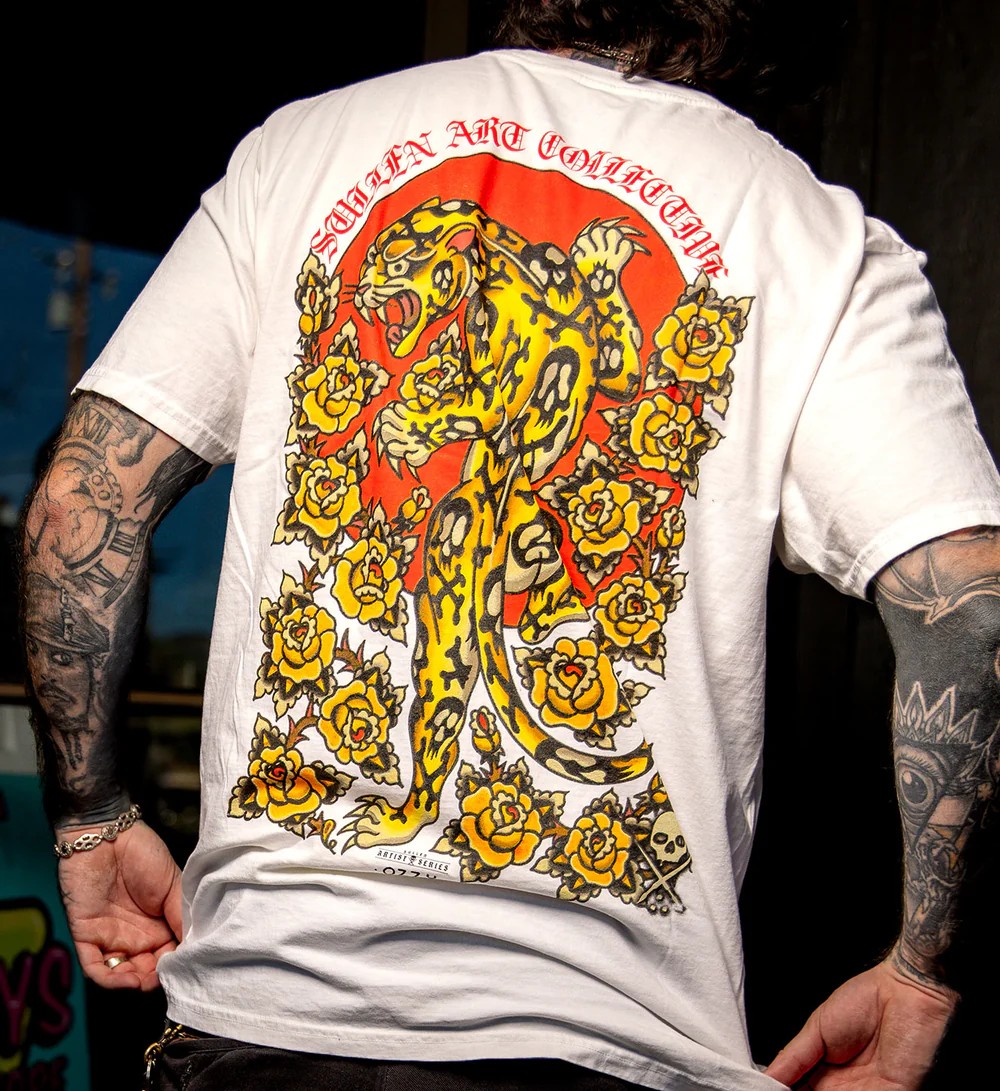 Tričko Sullen Clothing - Skull Leopard