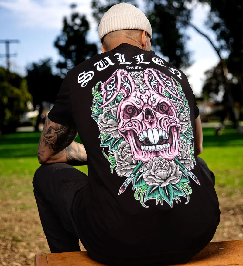 Tričko Sullen Clothing - Skull Bunny 26