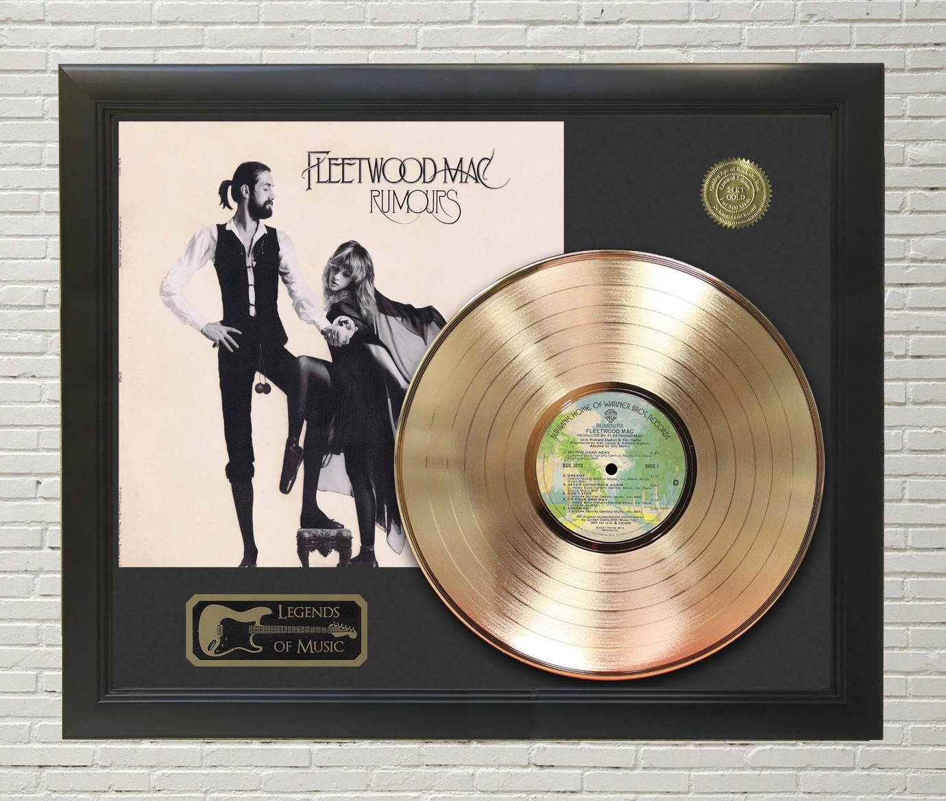 Exkluzívny zberateľský rám Fleetwood Mac - Rumours Gold