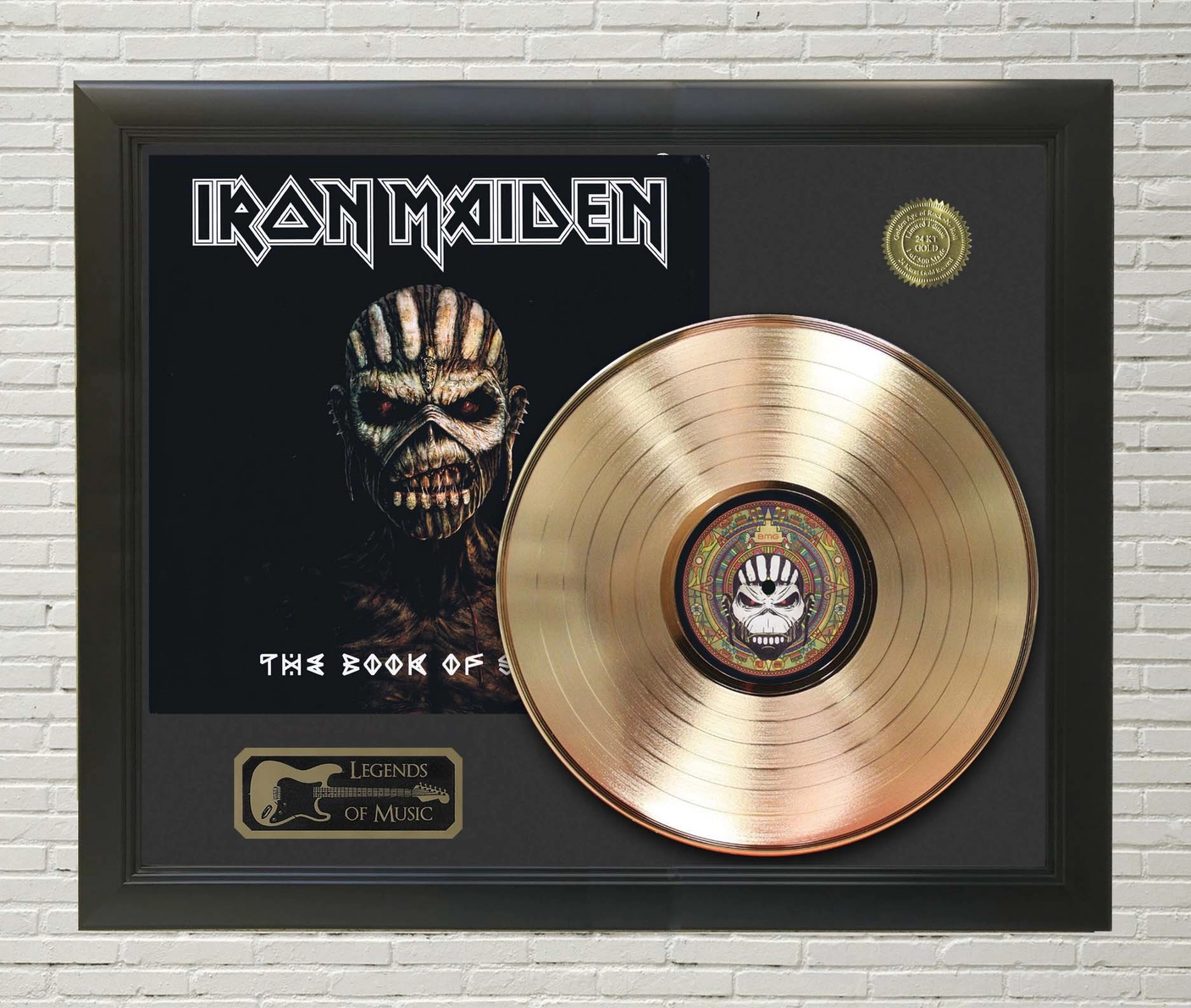 Exkluzívny zberateľský rám Iron Maiden – The Book of Souls