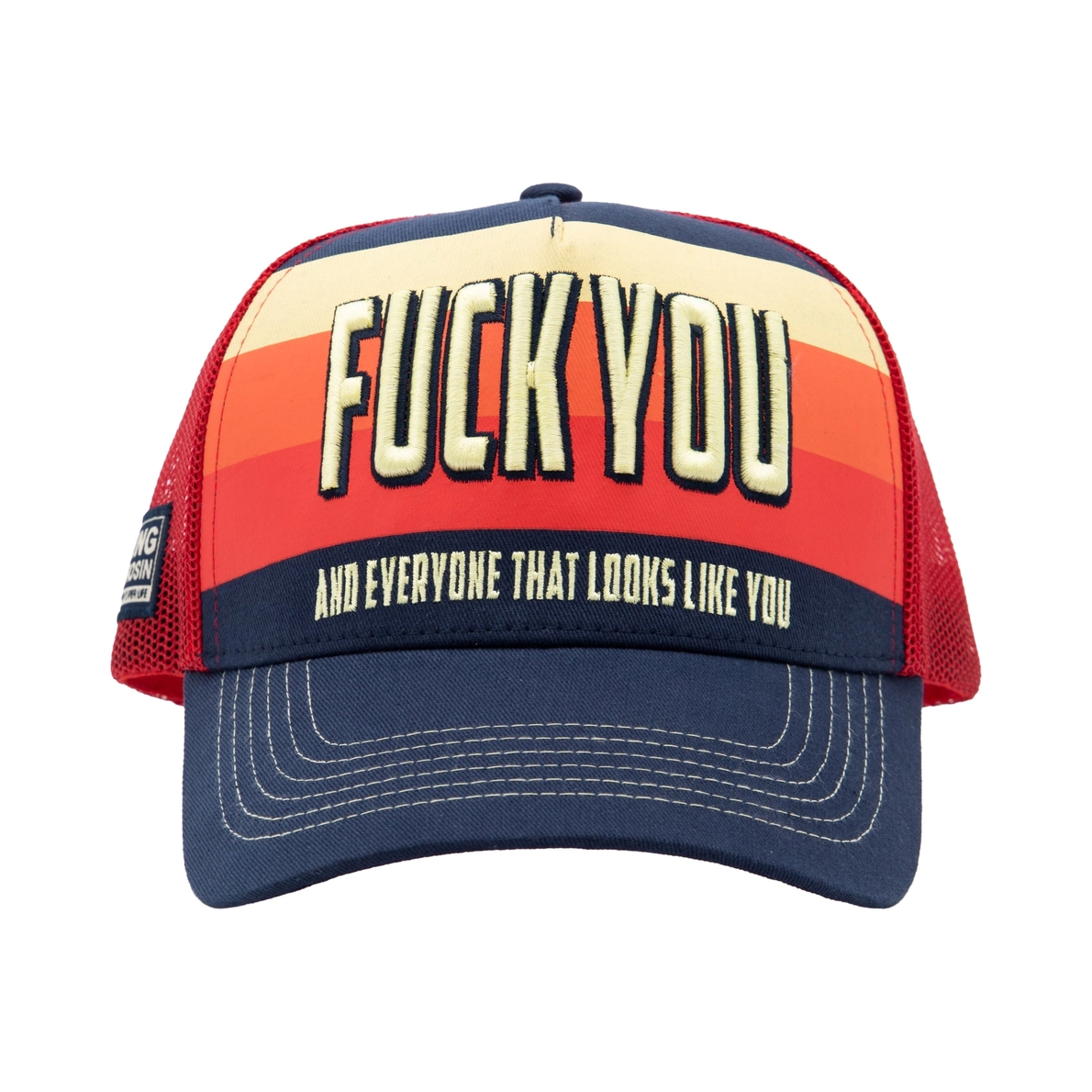 Trucker šiltovka King Kerosin – Fuck You (Multicolor)